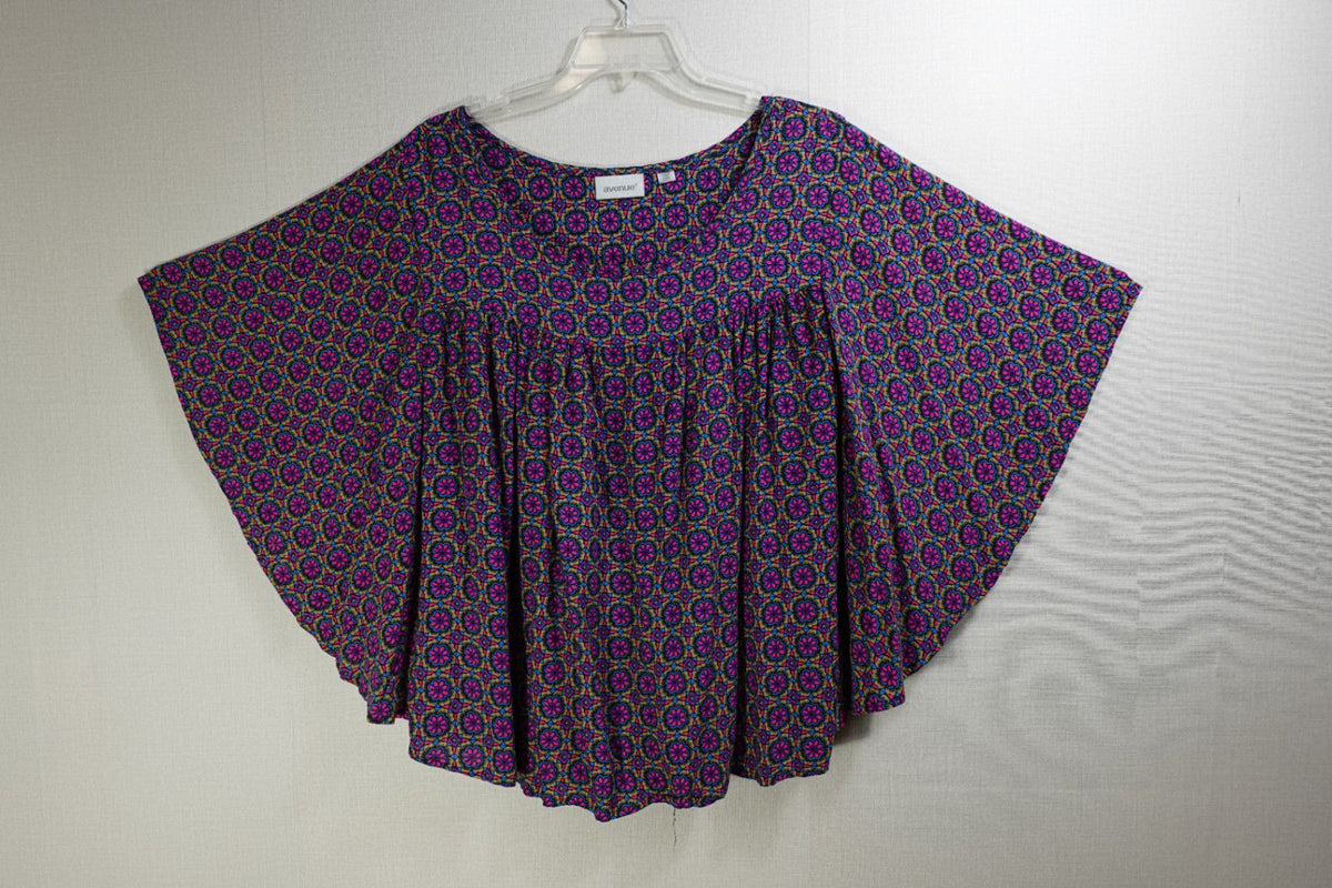 Avenue, Short Sleeve Top, 22/24, rayon