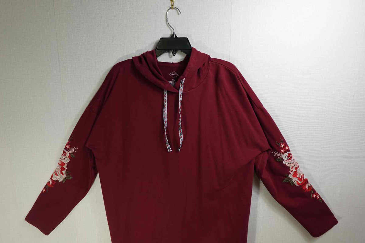 St. John's Bay , HOODIES, 2X, Cotton, polyester