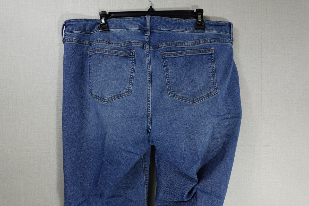 Torrid, Jeans Boyfriend Ankle, 16R, cotton, rayon, polyester, spandex