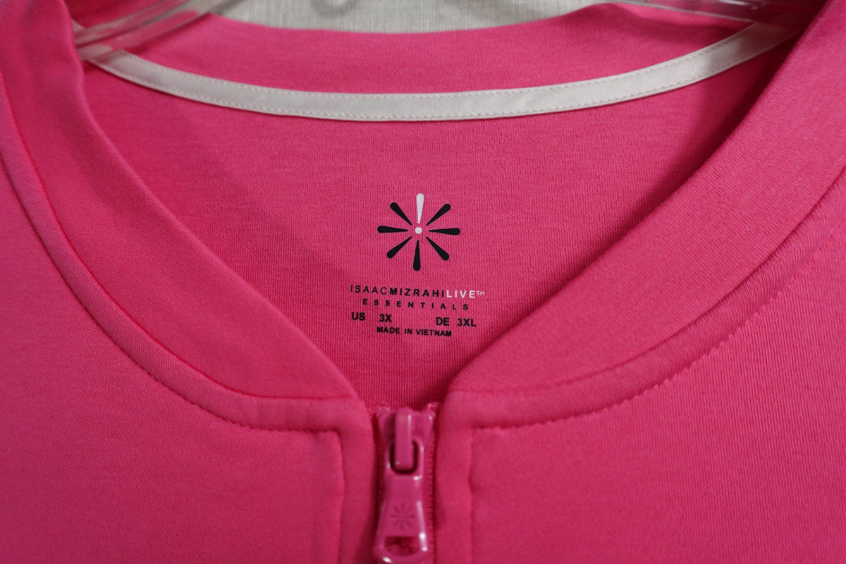 Isaac Mizrahi Live , Sweatshirt, 3X, Cotton