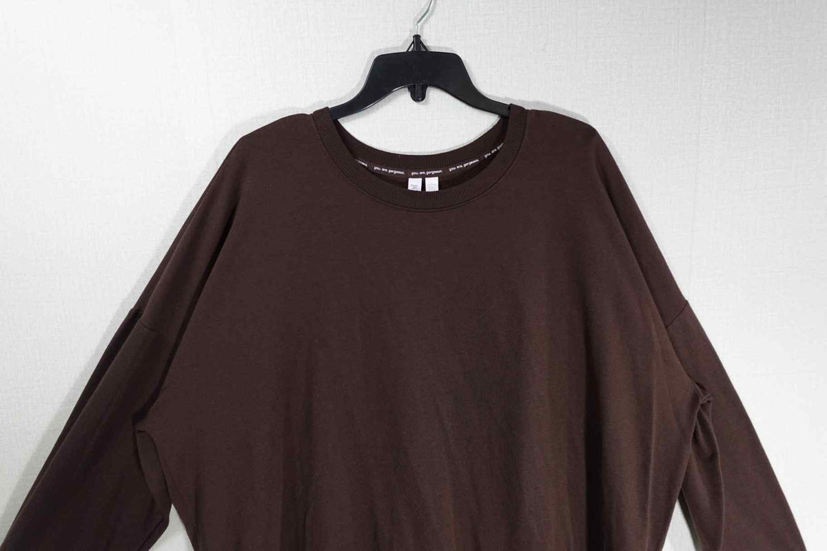 Joyspun, Long Sleeves Top, 3X (22W-24W), Polyester, rayon, spandex