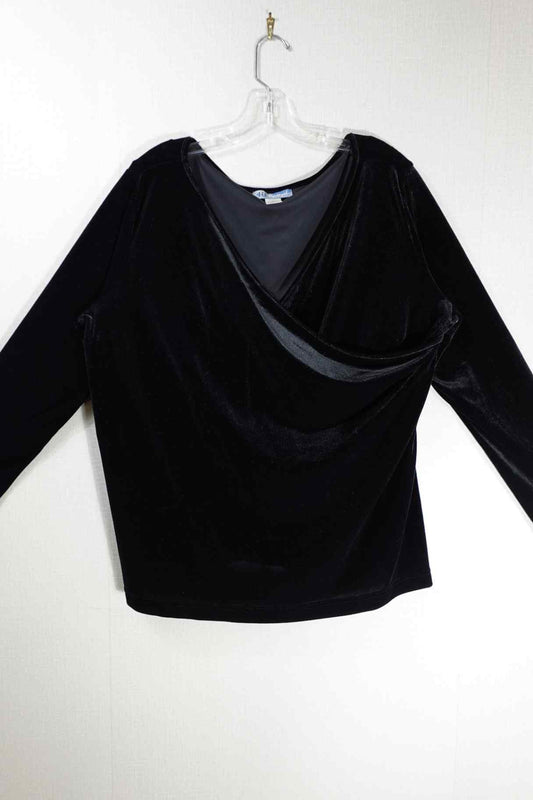4U, Long Sleeves Top, 3X, polyester, spandex