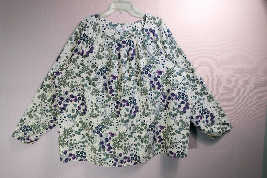 D&CO, Long Sleeves Top, 3X, Polyester, spandex