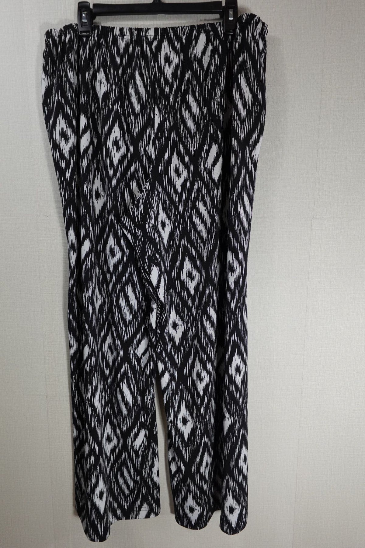 Zac & Rachel, Wide Leg Palazzio Pants , 2X, polyester, spandex