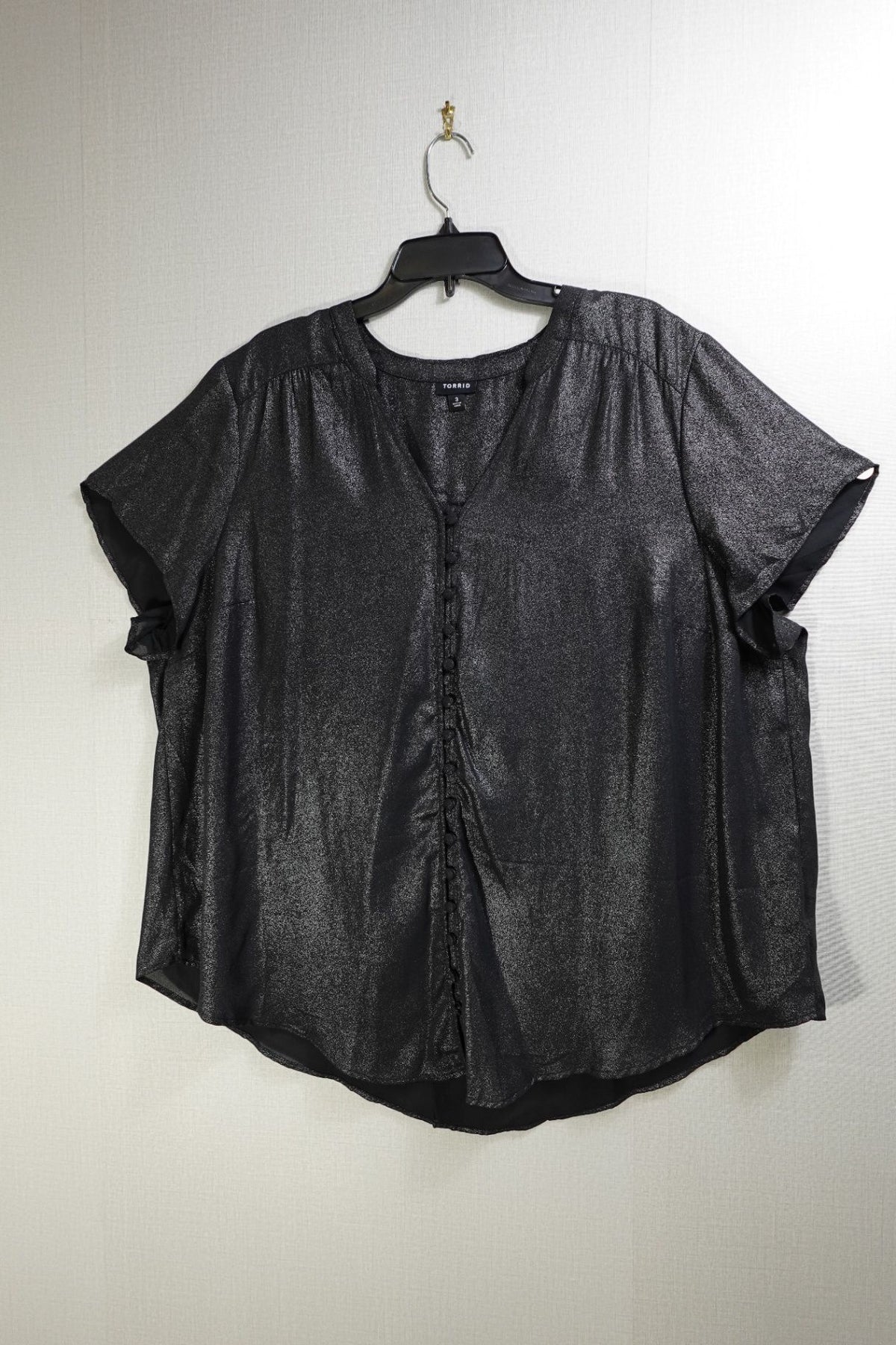 Torrid, Short Sleeved Top, 3X, Polyester