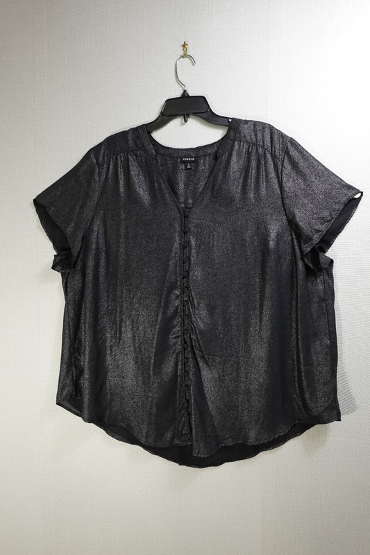 Torrid, Short Sleeved Top, 3X, Polyester