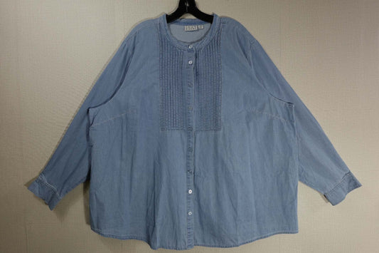 Joan Rivers, Long Sleeves Top, 3X, Cotton