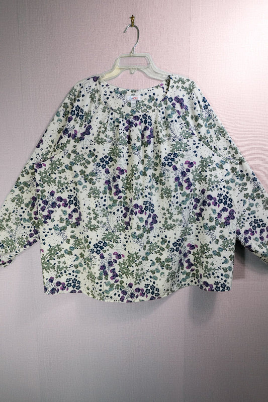 D&CO, Long Sleeves Top, 3X, Polyester, spandex