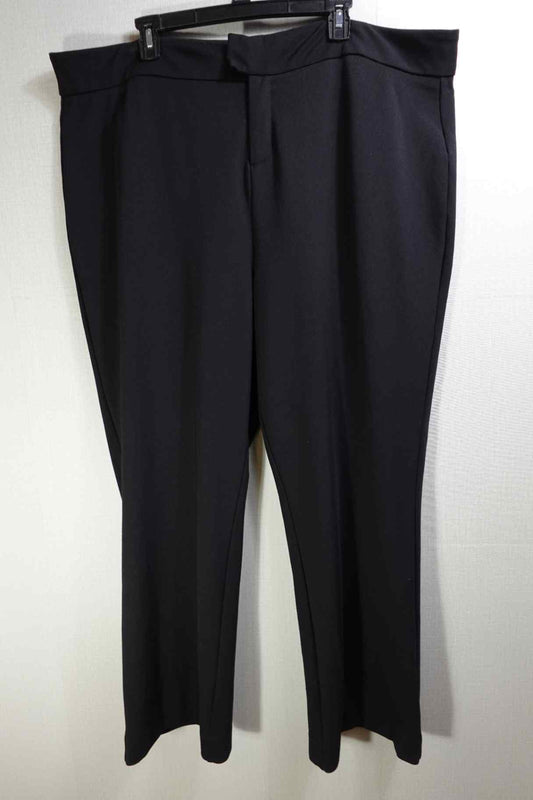 Soft Surroundings, Chino Pants, 3X Short, Rayon, Cotton Blend