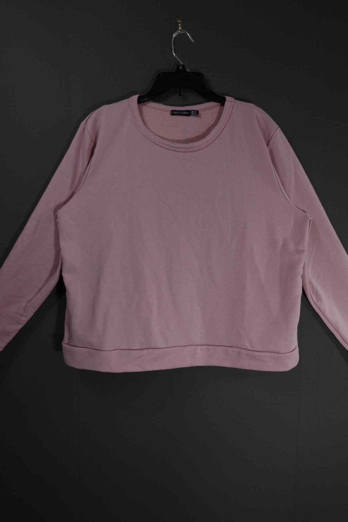 I Saw It First, Long Sleeves Top, 18, Polyester, elastine