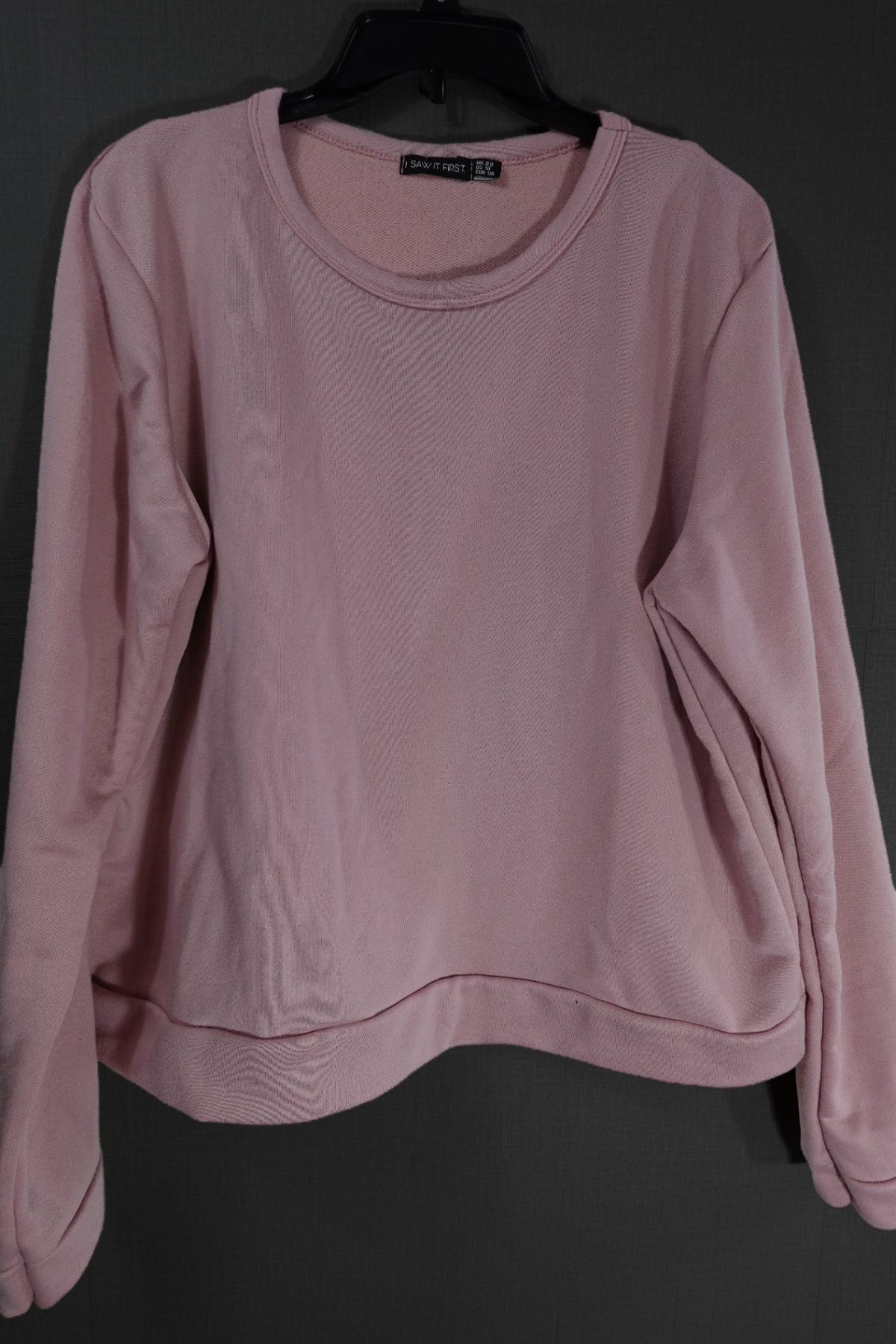 I Saw It First, Long Sleeves Top, 18, Polyester, elastine