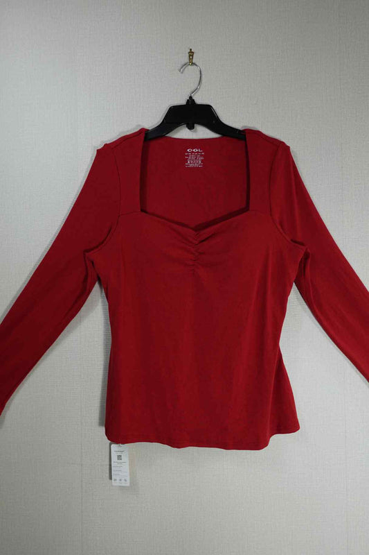 OGL, New Long Sleeves Top, 2XL (runs small), Viscose, cotton, acrylic, spandex