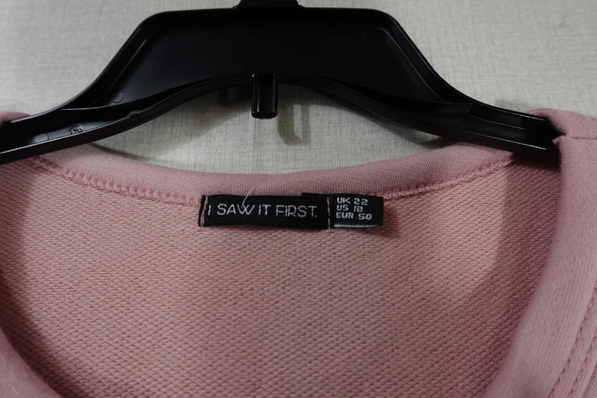 I Saw It First, Long Sleeves Top, 18, Polyester, elastine