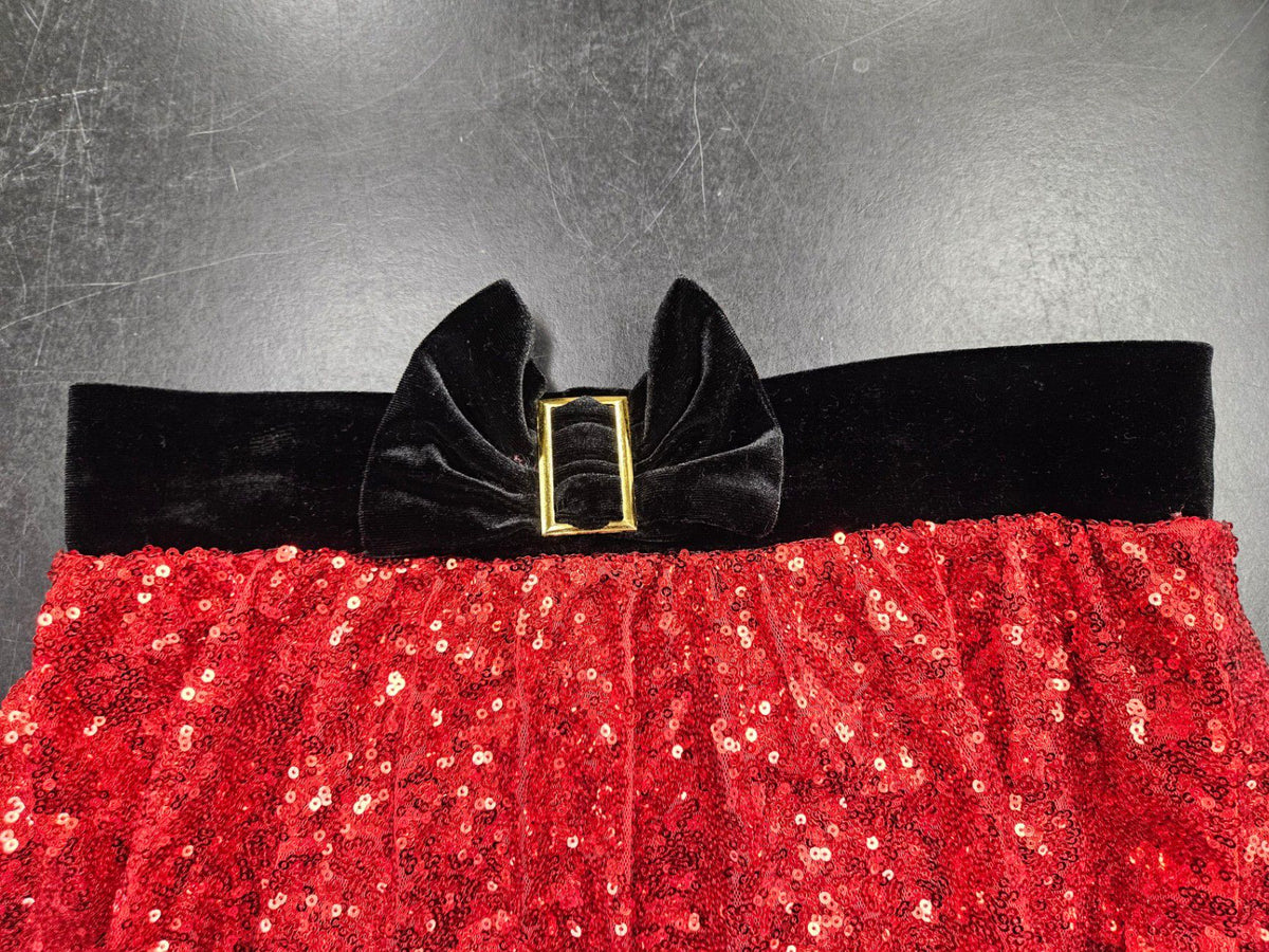 Born Fabulous, Velvet Skirt, S, Polyester (Message To Request Measurements)