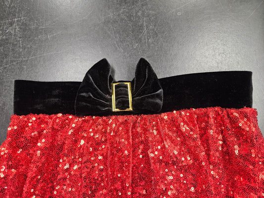 Born Fabulous, Velvet Skirt, S, Polyester (Message To Request Measurements)
