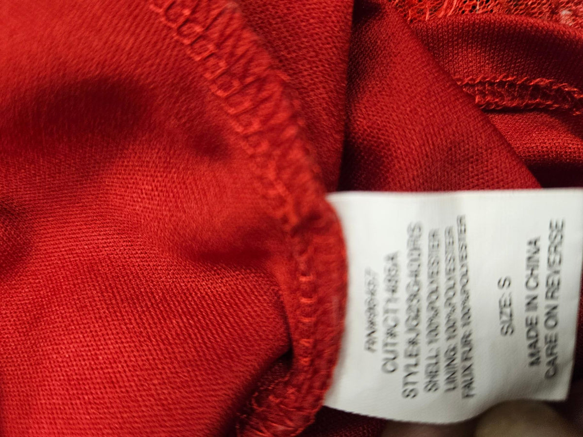 Born Fabulous, Velvet Skirt, S, Polyester (Message To Request Measurements)