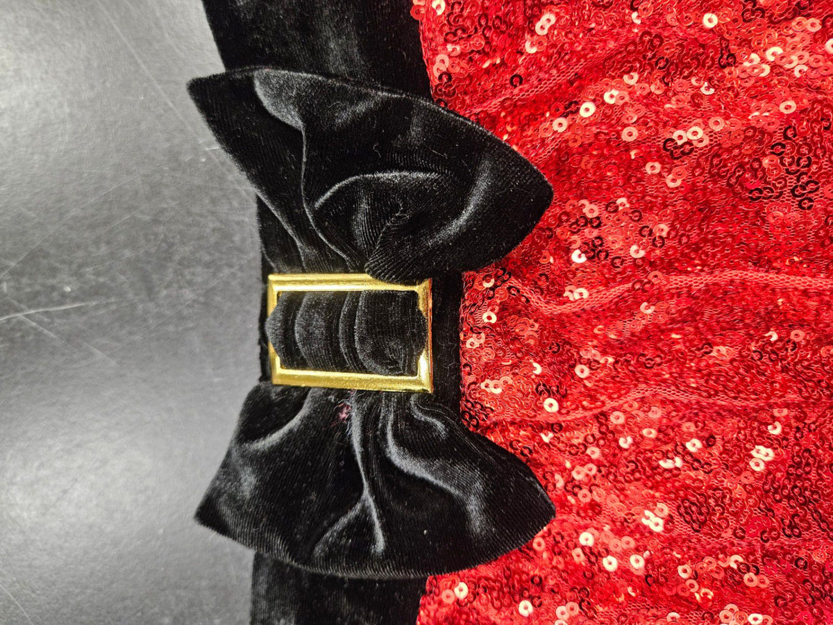 Born Fabulous, Velvet Skirt, S, Polyester (Message To Request Measurements)