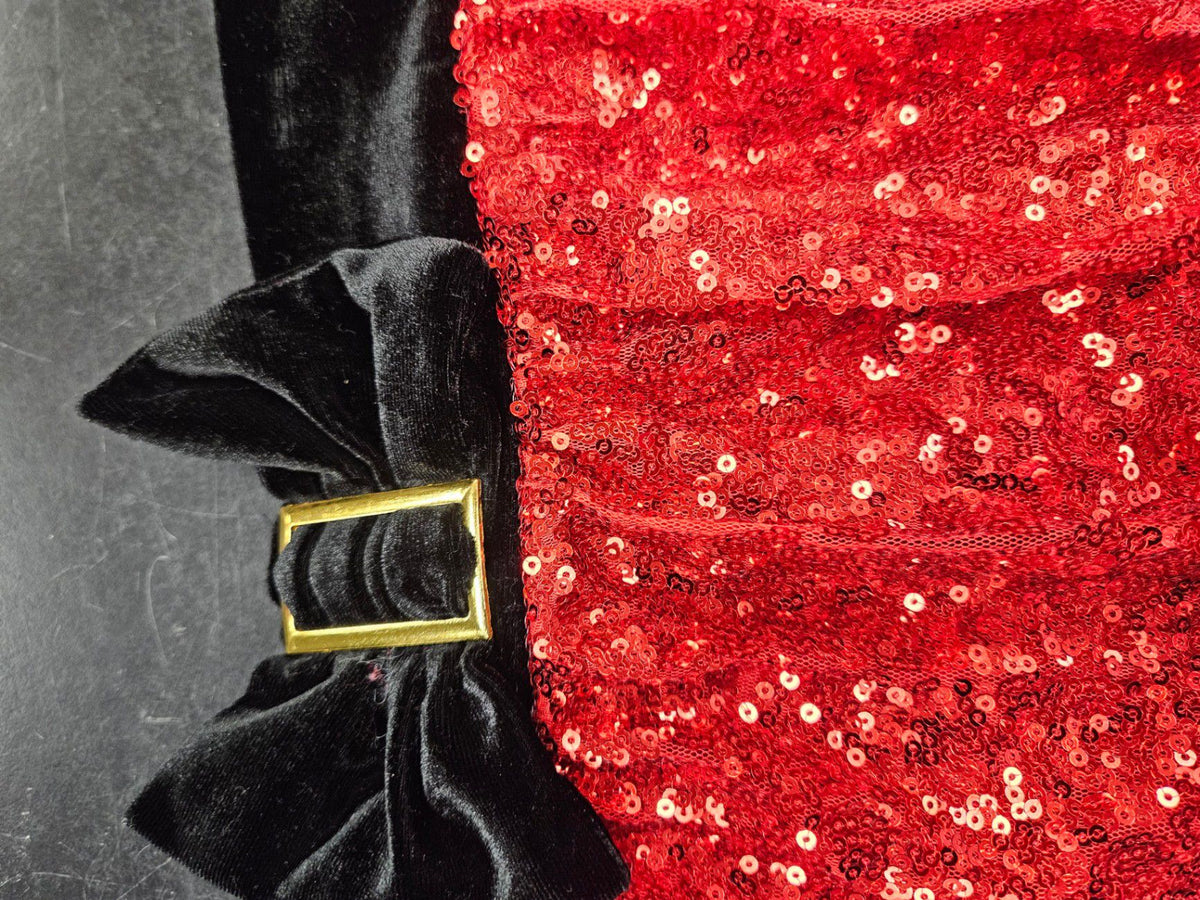 Born Fabulous, Velvet Skirt, S, Polyester (Message To Request Measurements)