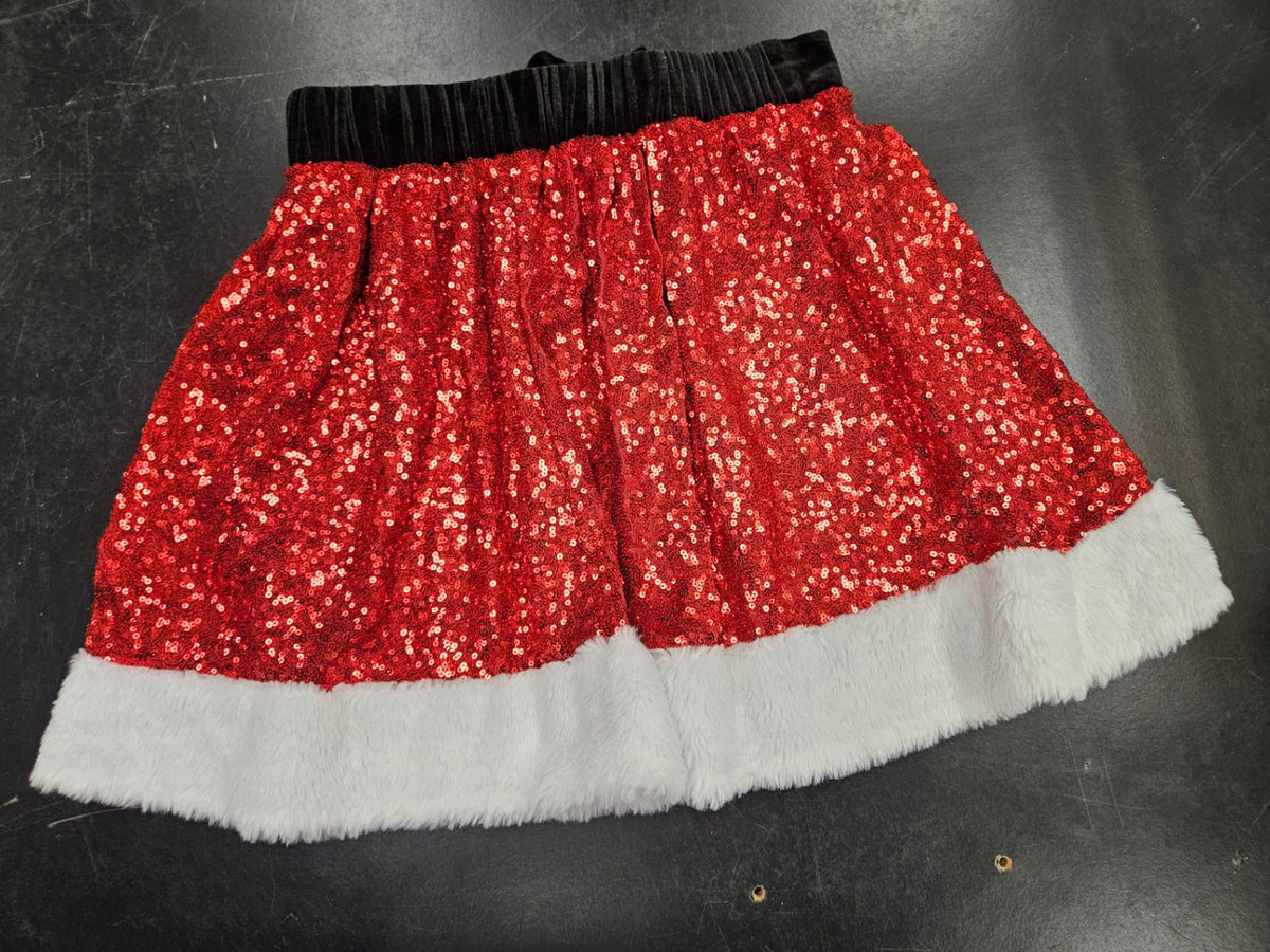 Born Fabulous, Velvet Skirt, S, Polyester (Message To Request Measurements)