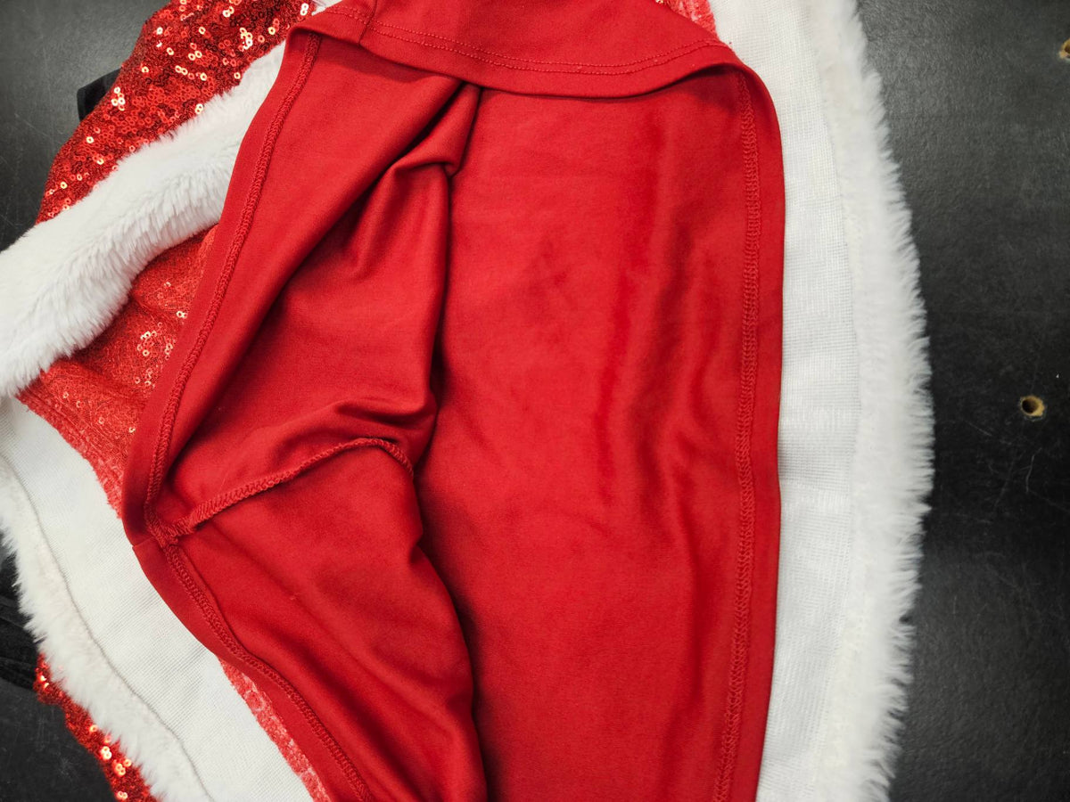 Born Fabulous, Velvet Skirt, S, Polyester (Message To Request Measurements)