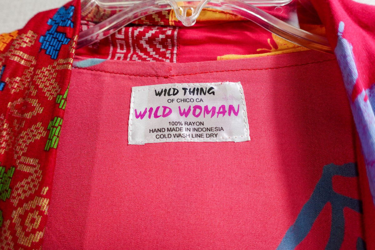 Wild Thing Wild Woman, Light layer, 2X/3X (freesize), Rayon