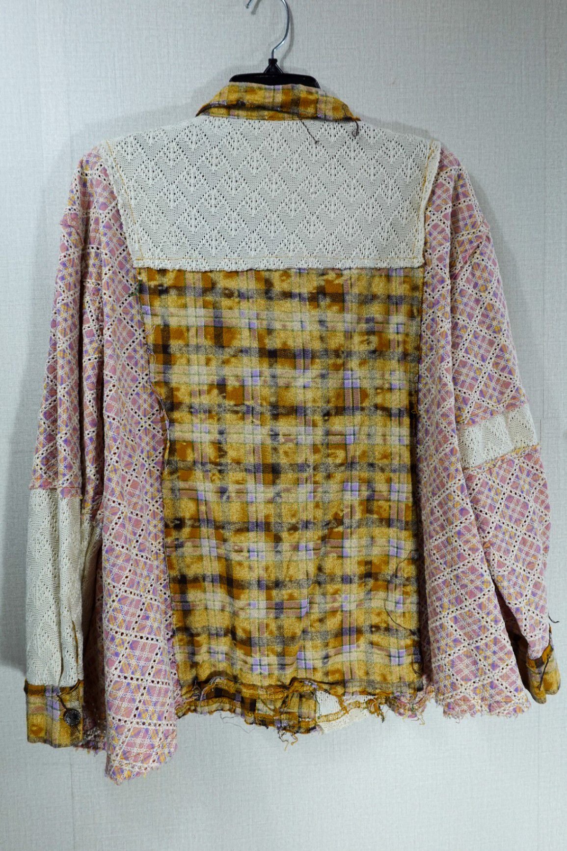 POL, 3/4 Sleeve Top, L, Polyester