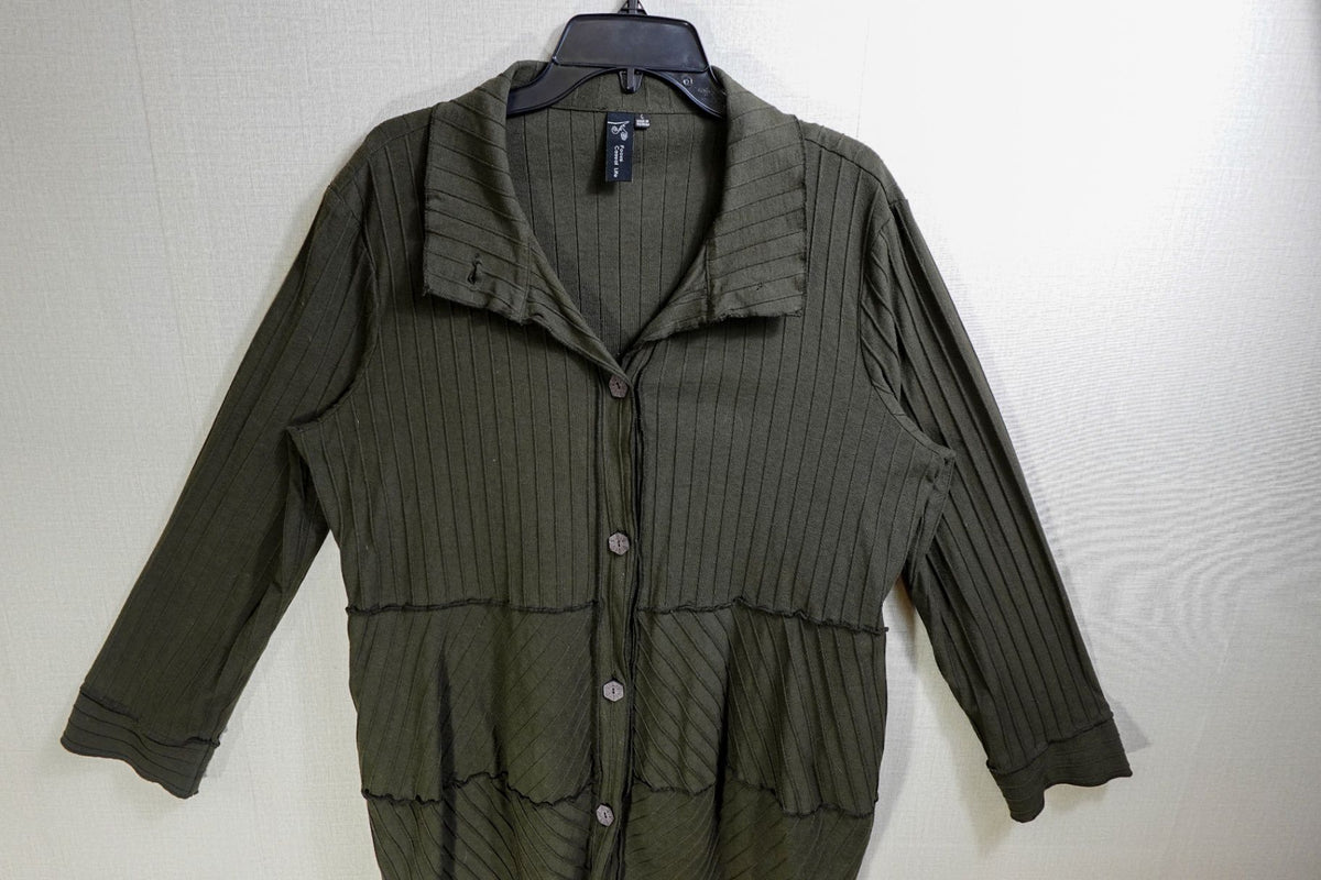 Focus Casual Life, CARDIGAN, L, Cotton