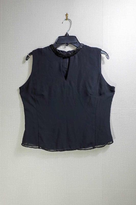 (no label), Sleeveless Top, 14/16, Polyester