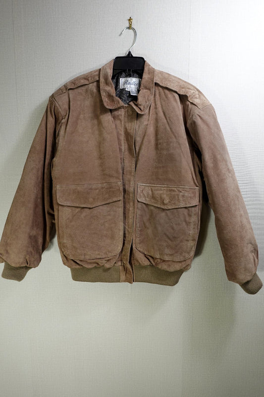 Radlee, Vintage Bomber jacket, XL, leather