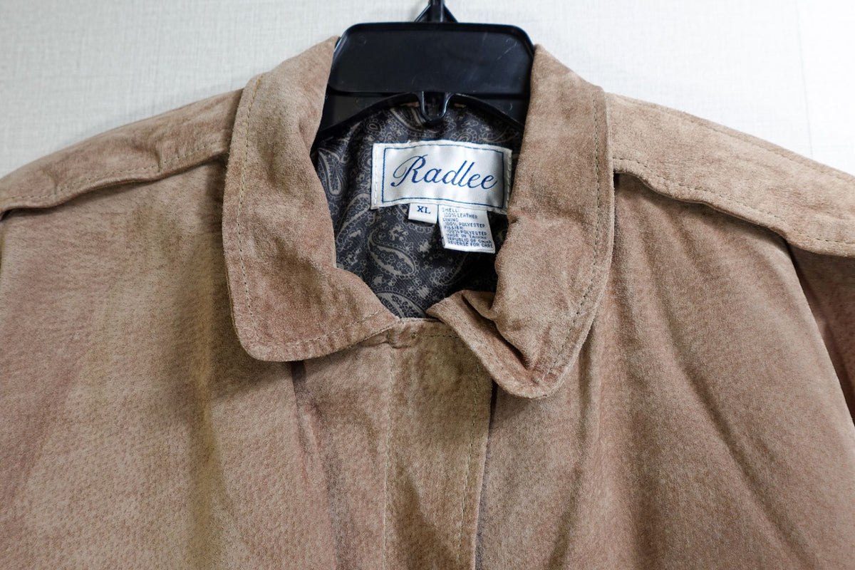 Radlee, Vintage Bomber jacket, XL, leather