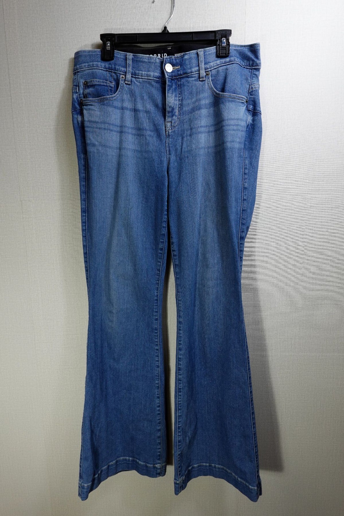 Torrid, JEANS Flare, 14T, Cotton blend
