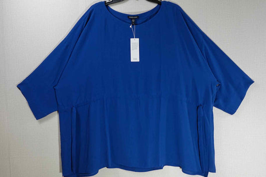 Eileen Fisher, New 3/4 Sleeve Top, 3X, silk