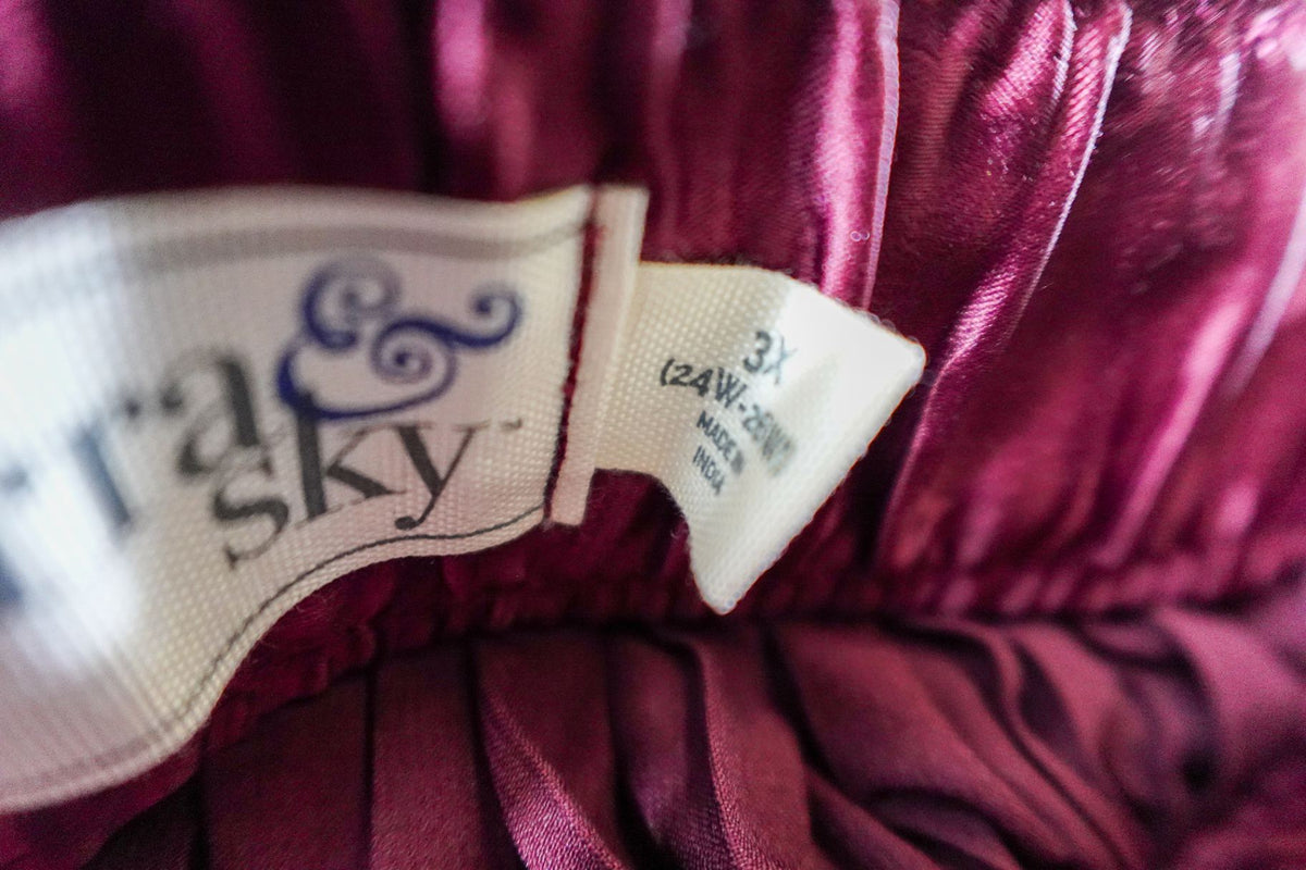 Terra & Sky, Skirt, 24/26w, Polyester