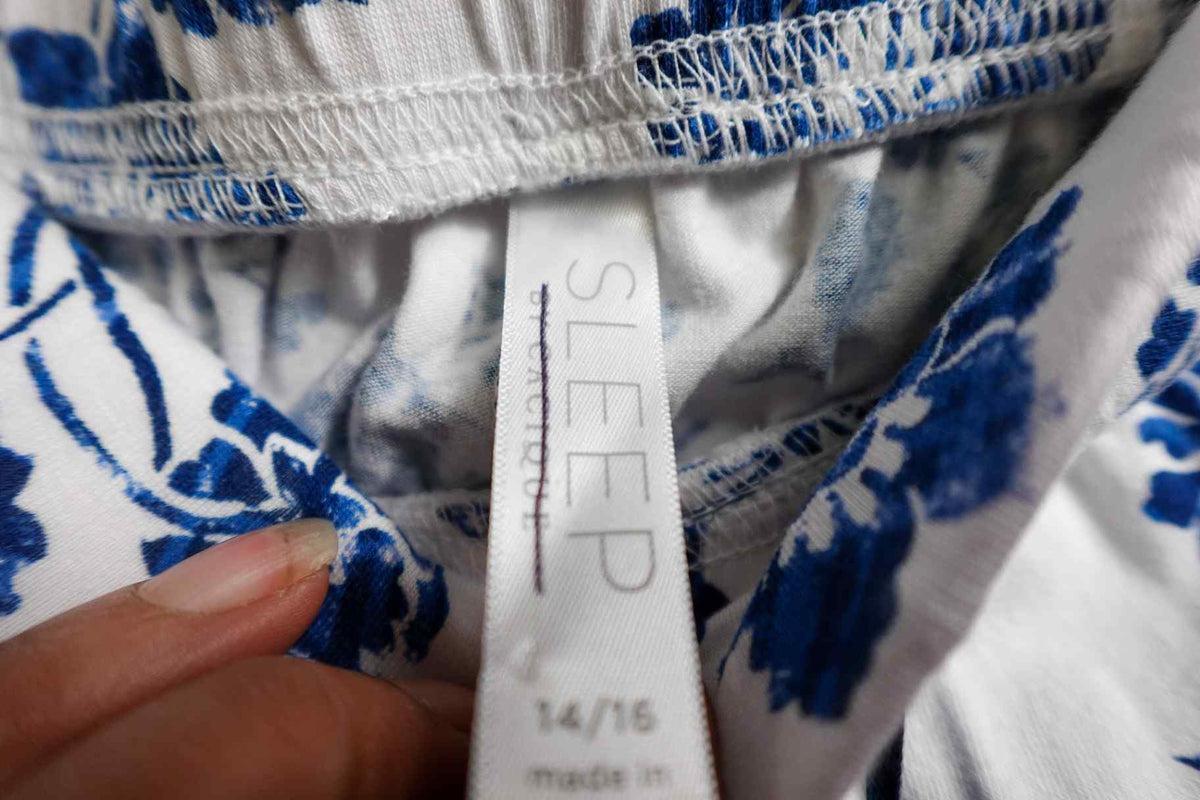Cacique, Pajama Pants, 14/16, Cotton blend
