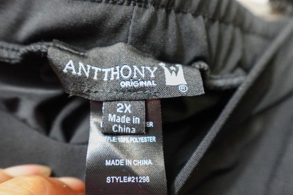 Antthony, Skirt, 2X, polyester, spandex