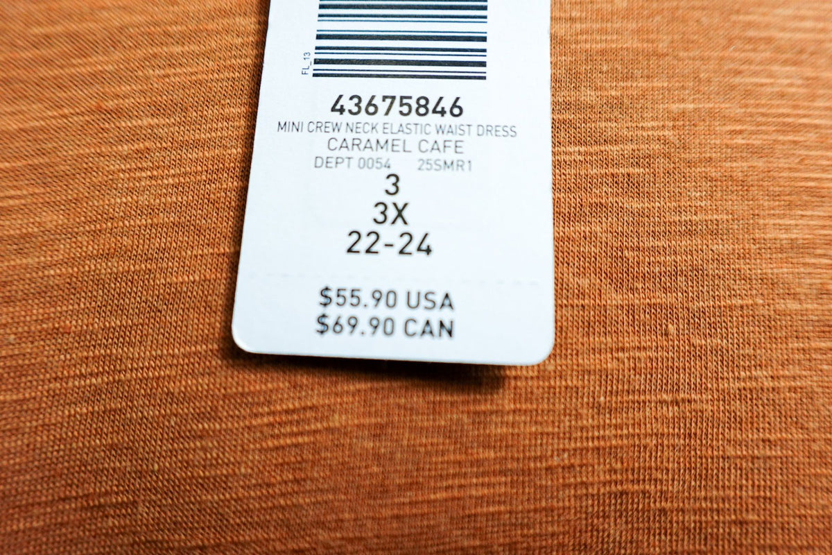 Torrid, New Dress, 22/24, Cotton, rayon, spandex