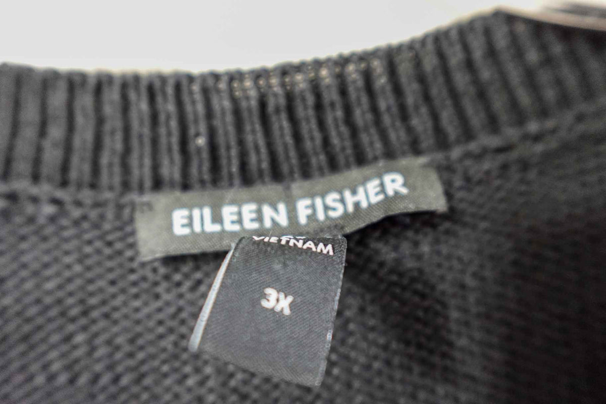 Eileen Fisher, Sweater, 3X, Silk