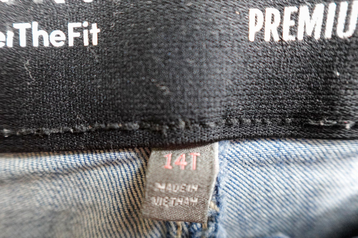 Torrid, JEANS Flare, 14T, Cotton blend