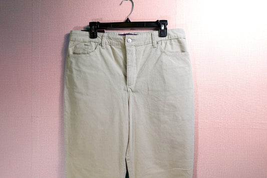 Gloria Vanderbilt, New Jeans straight, 14 , Cotton