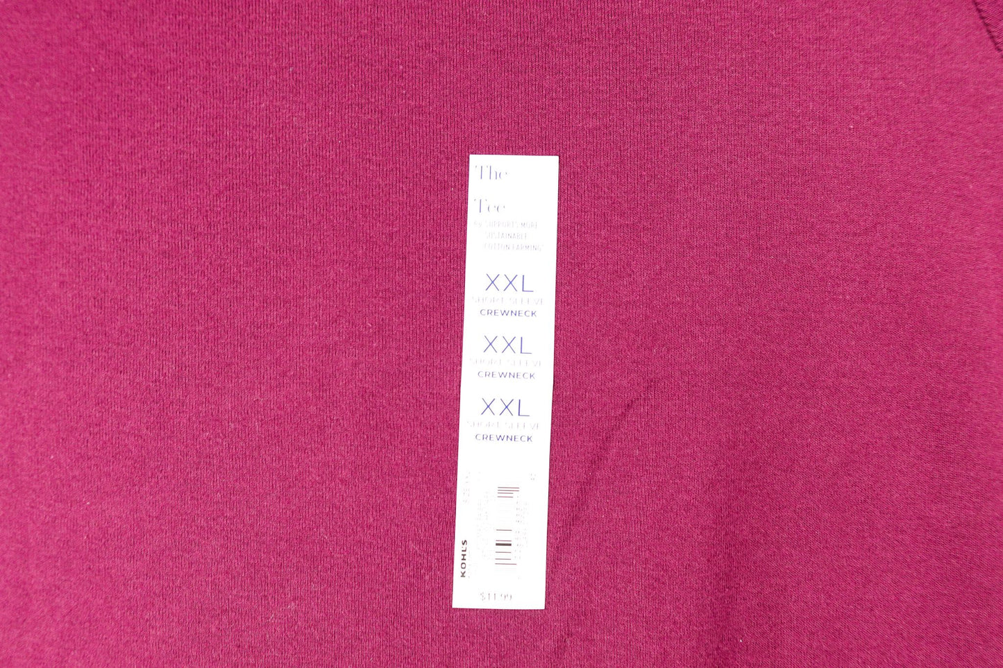 Croft & Barrow, New Short Sleeved Top, XXL, pink