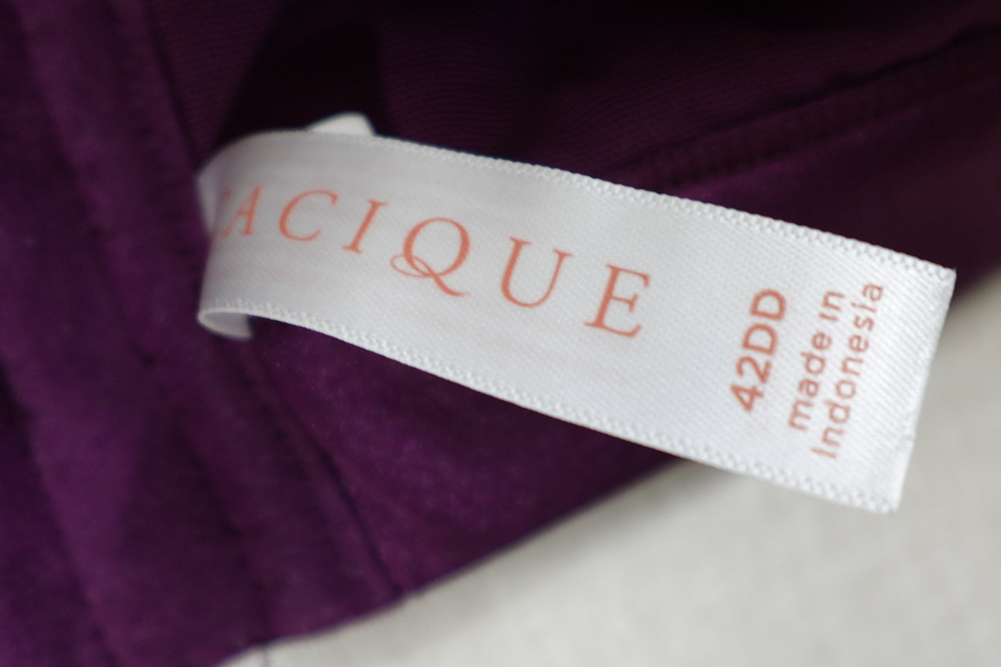 Cacique, New Bra, 42DD, Recycled Nylon, Nylon, Spandex