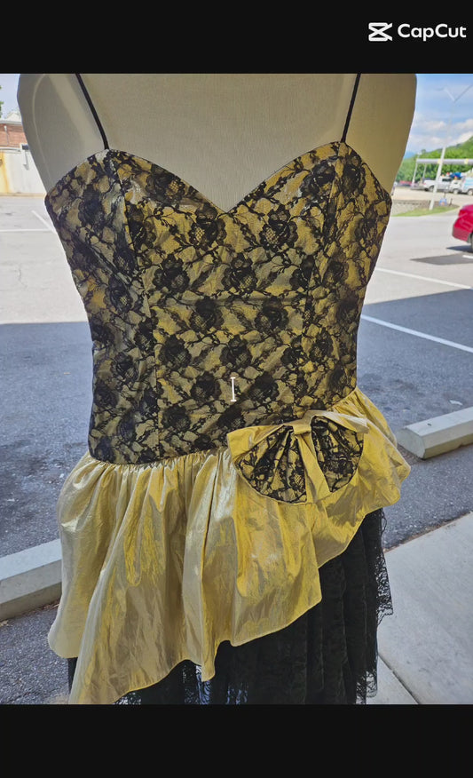 Loralie, Vintage 80s Formal Dress, 20